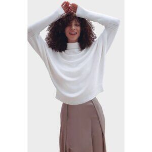 NWT French Connection Babysoft Funnel Neck Sweater Size L